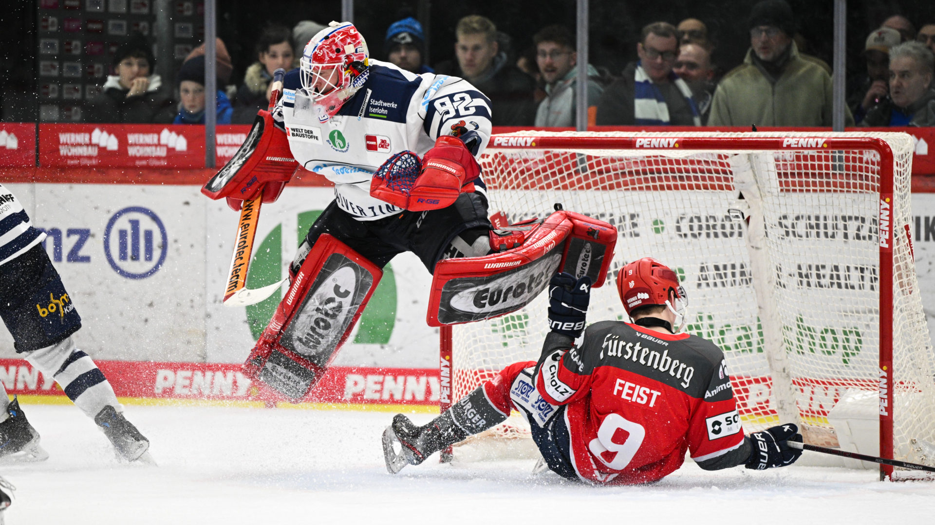 In Schwenningen Iserlohn Roosters